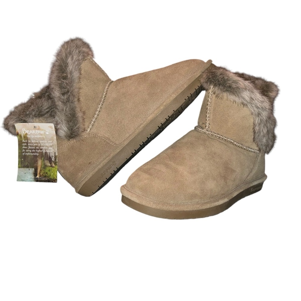 SOLD NWT Bearpaw Women's Helaina Winter Ankle Boot size 10 - Picture 5 of 8